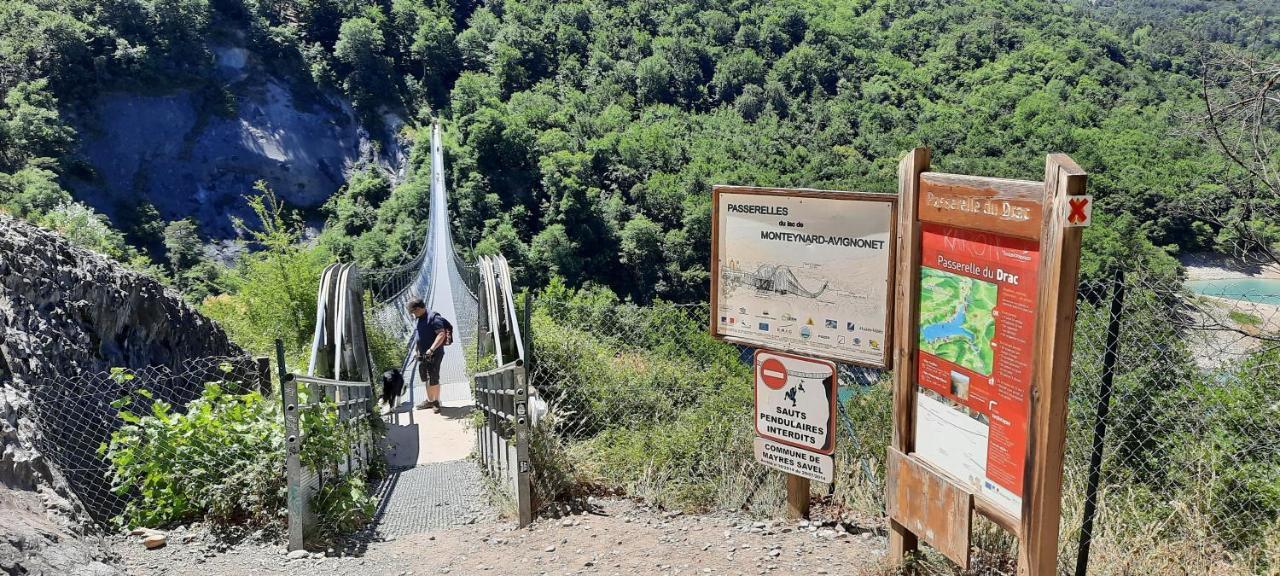 Le Gite Des Vagabonds Chichilianne ภายนอก รูปภาพ